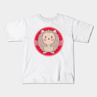 Funny hedgehog Kids T-Shirt